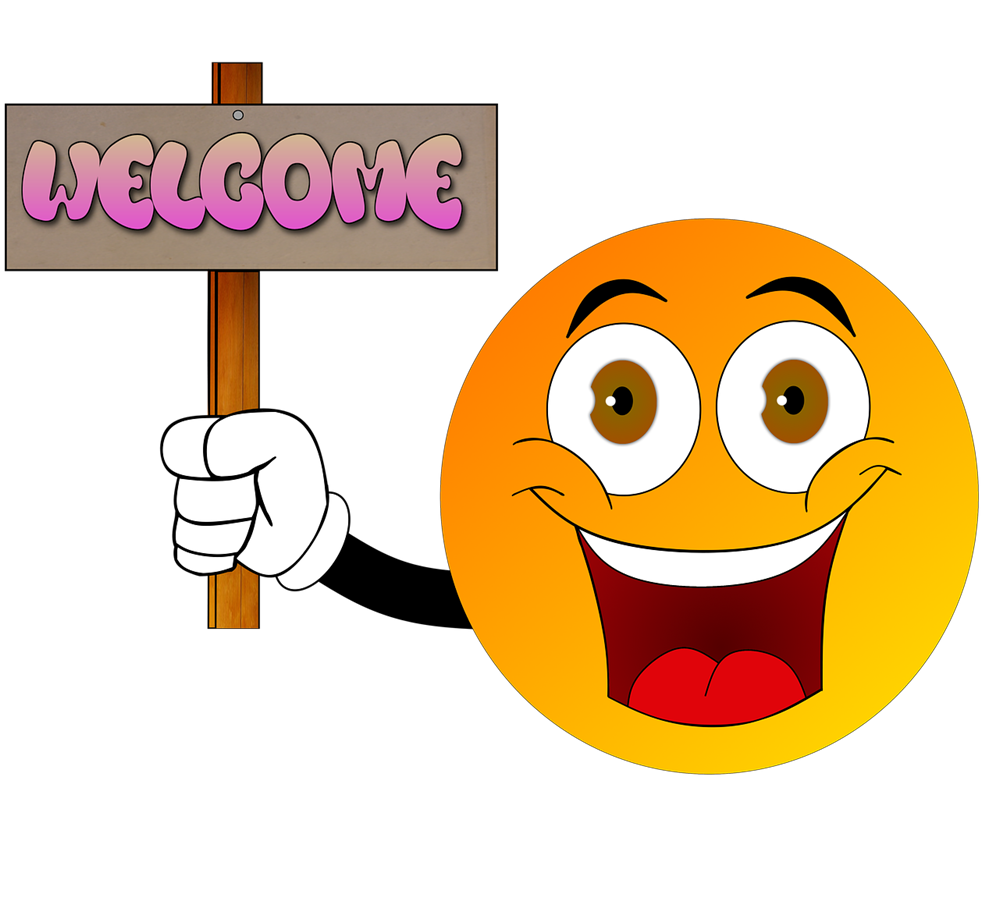 Welcome Smiley Welcome Smiley